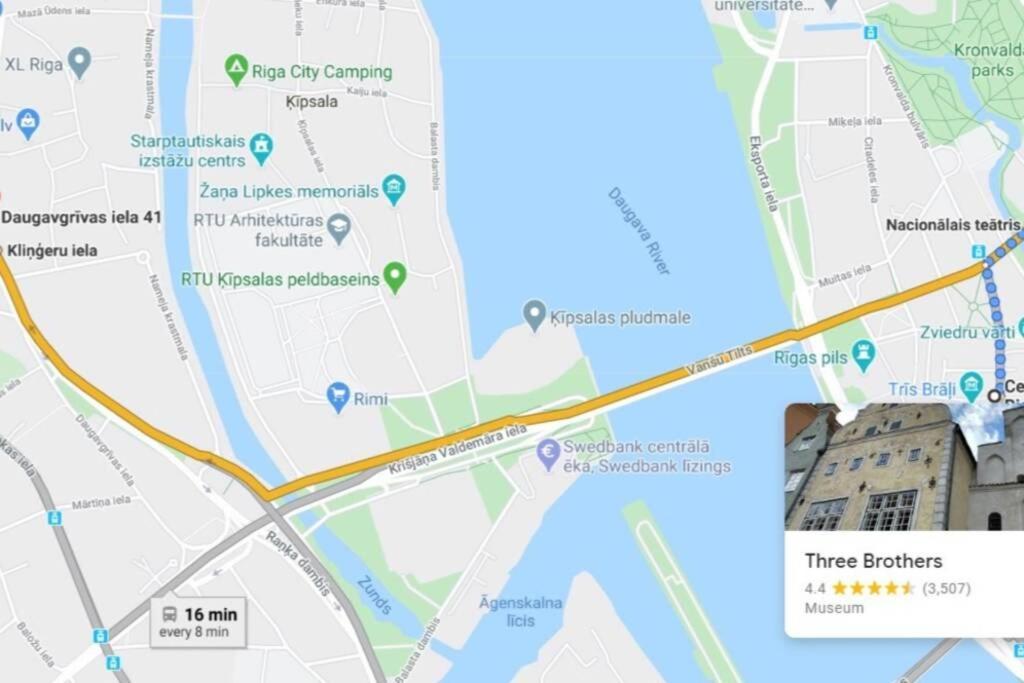 Daugavgrivas41 6 Can Stay Parking Free Old Town 6Min Shop 3Min Riga Exteriör bild